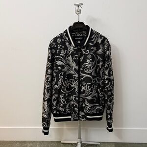 Dolce & Gabbana Monochrome Baroque Jacket